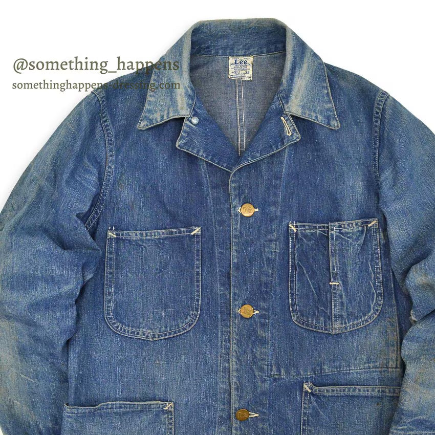 1940's WW2 Lee S91-J DENIM COVERALL... 38