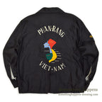 1960s Vietnam Souvenir Jacket (Vietnamese style) 1967... Fits like Large