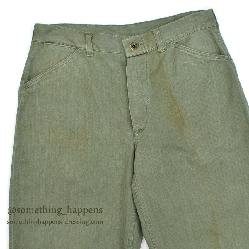1940's USMC WW2 P-41 HBT TROUSERS...W33/L27