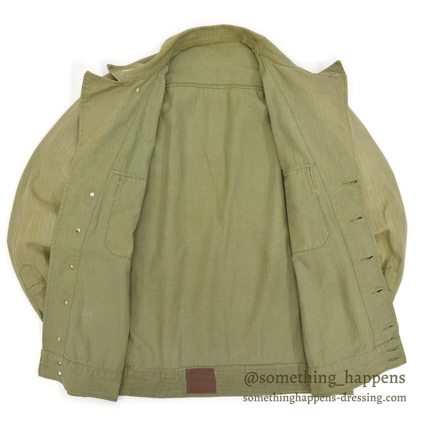 1940's U.S.ARMY WW2 M-42 HBT JACKET MODIFIED ... Fits like 44〜
