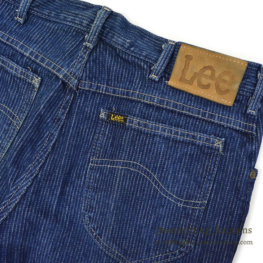 1980's Lee 200 STRIPE DENIM PANTS...W34/L30