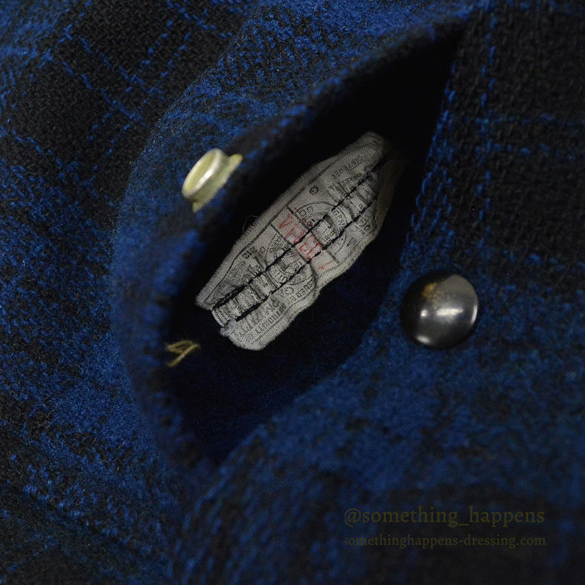 1930's~ STERLING JCPENNEY CO. DOUBLE MACKINAW CRUISER JACKET...