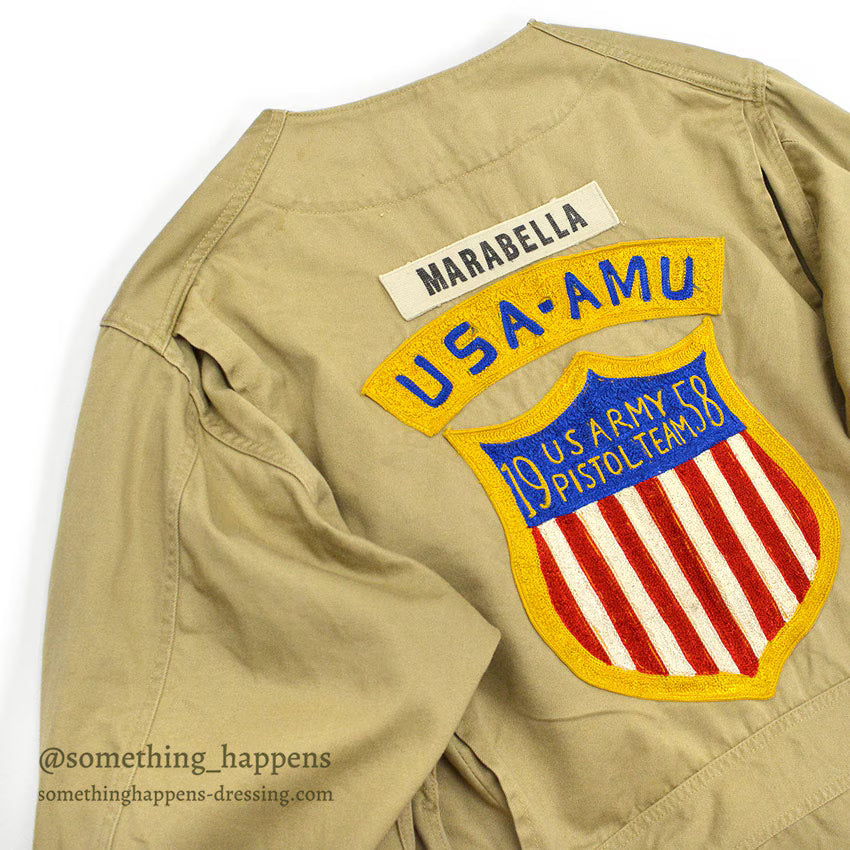 1950's 10-X IMPERIAL USARMY PISTOL TEAM '1958 JACKET... 38
