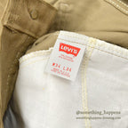 1990's DEADSTOCK Levi's 517 BOOT CUT CORDUROY PANTS TAN... W34/L34