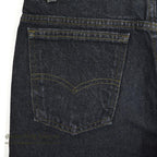 1980's Levi's 509 BLACK DENIM PANTS...W31/L34