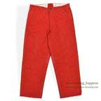 1950's BROWN'S BEACH RED DUCK HUNTING PANTS... W34/L28