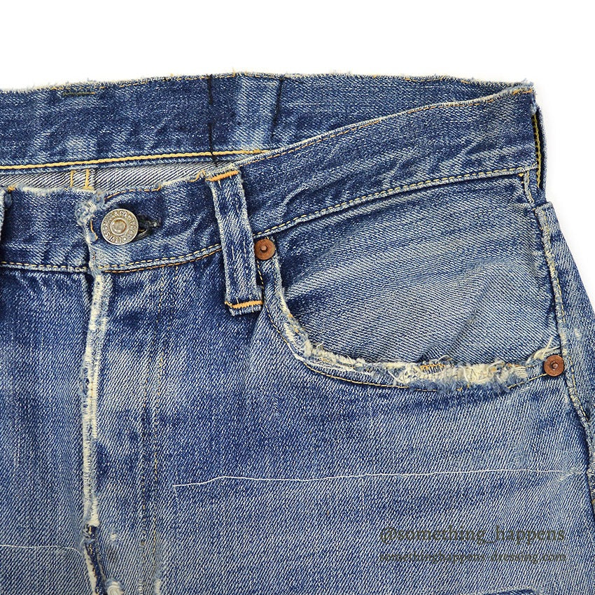 1950's LEVI'S 501XX PATCHWORK... W32/L30