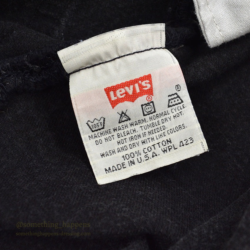 1990's Levi's 501 BLACK DENIM PANTS... W36 L30