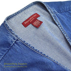 1990's BANANA REPUBLIC DENIM PHOTO JOURNALIST VEST...L