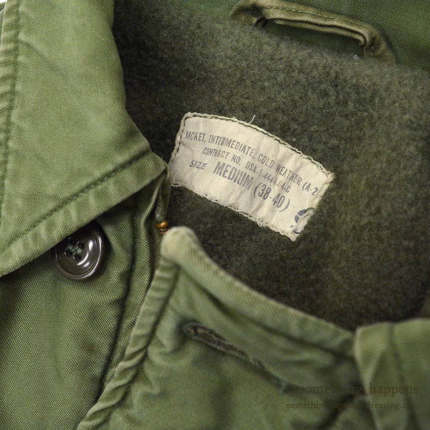 1960's U.S.NAVY A-2 DECK JACKET TYPE EARLY ... MEDIUM