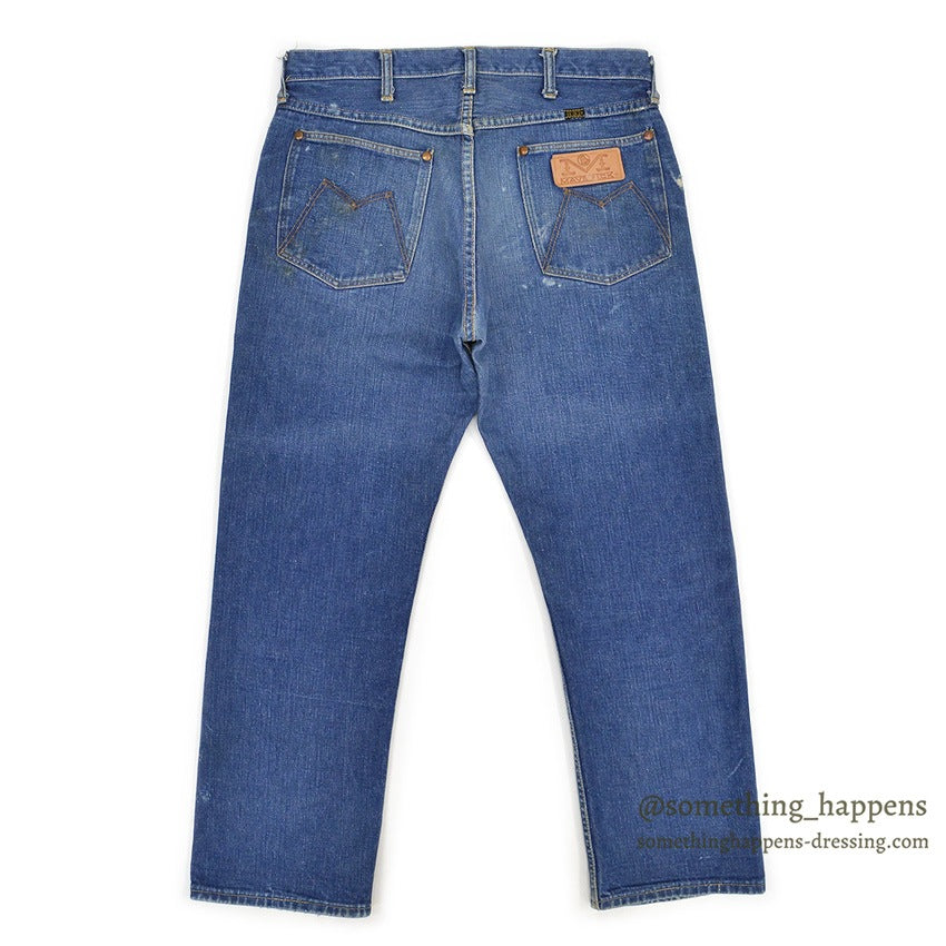 1960's~ MAVERICK 44MWZ DENIM PANTS... W34/30