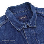 1980's CALVIN KLAIN DESIGNED DENIM JACKET... L
