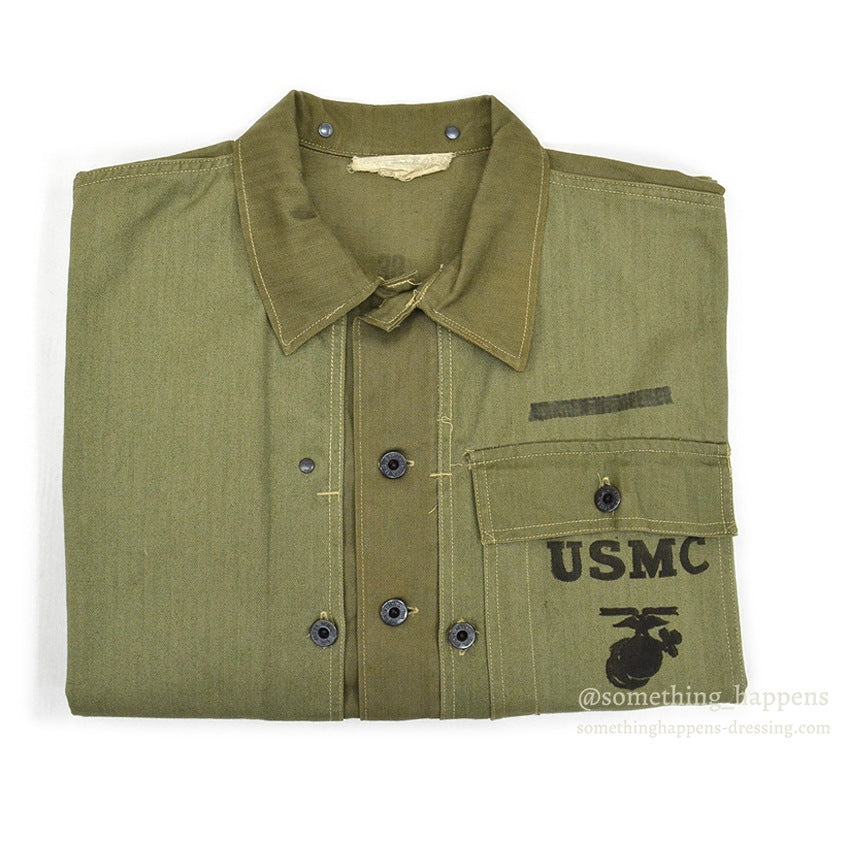 1940's U.S.M.C. P-44 HBT JACKET TWO TONE MINT ... 38