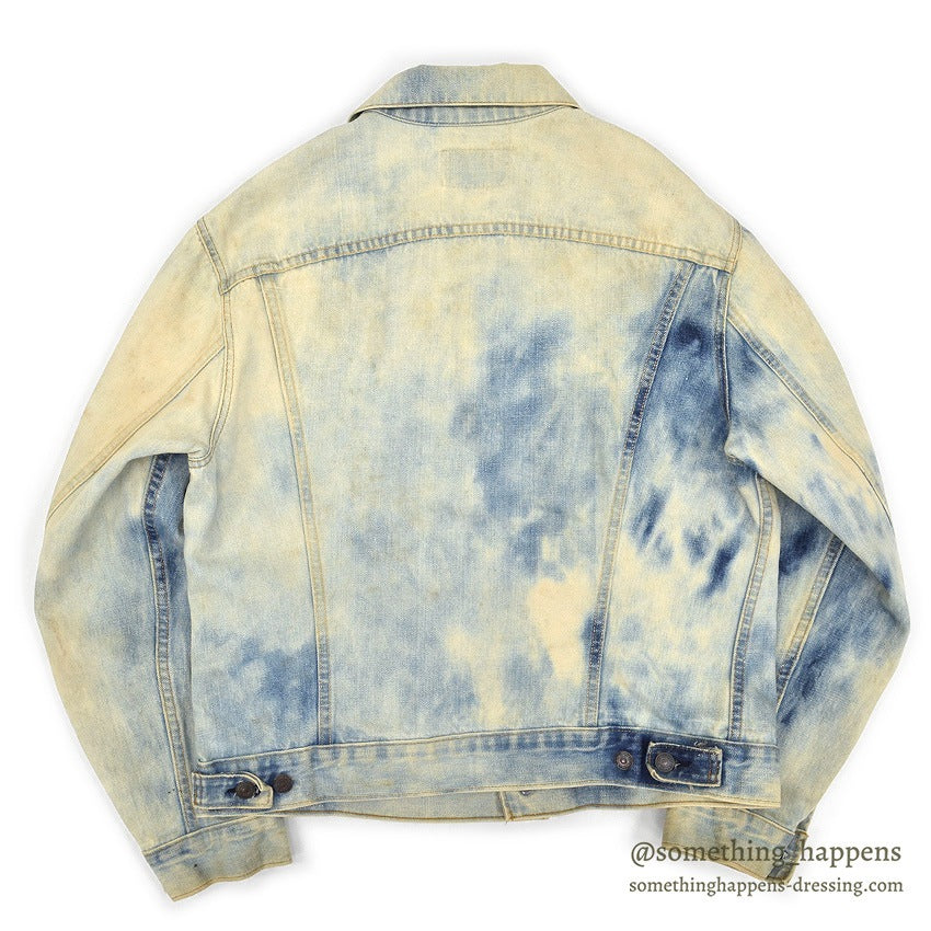 1970's Levi's 70505-0217 BLEACHED DENIM JACKET... 44