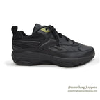 1990's DEADSTOCK REEBOK REJUVENATION BLACK LEATHER SHOES... 27.0cm