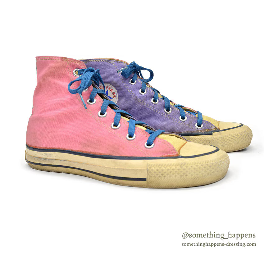 1980's CONVERSE ALL STAR CRAZY PATTERN HI...8