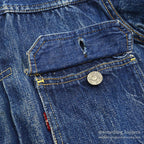 1950's LEVI'S 507XX TYPE2 DENIM JACKET ... Fits like 44