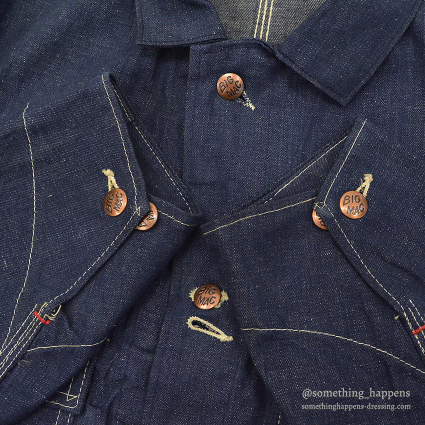 1950's~ DEADSTOCK BIGMAC PENNEYS DENIM COVERALL... 38