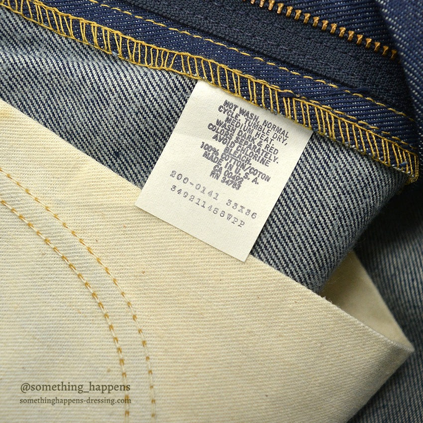 1970's DEADSTOCK Lee 200 DENIM PANTS... W33/L36