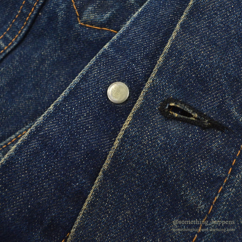 1960's LEVI'S 70505 BIG-E DENIM JACKET UNIQUE CUSTOMIZED... 46
