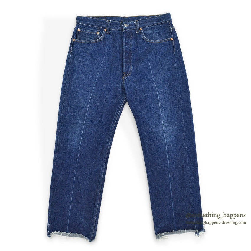1980's Levi's 501 DENIM PANTS CHOPPED ... W32