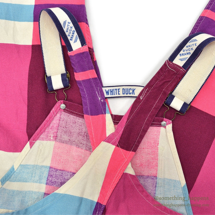 1960's~ SKYR CRAZY COLOR WORK OVERALL ... W38/L28