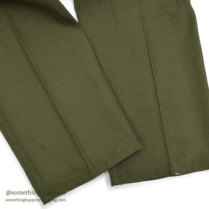 1940's DEADSTOCK U.S.ARMY WW2 M-43 HBT TROUSERS ... W36/L33