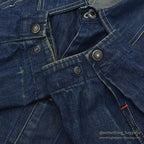 1940's PAYDAY WW2 DENIM COVERALL / DARK...