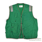 1980's USNAVY LIFE PRESERVER VEST MARK1 T GREEN / STENCIL ... L