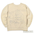 1960's MIGHTY MUSTANG HAND DRAWING SWEAT SHIRT...