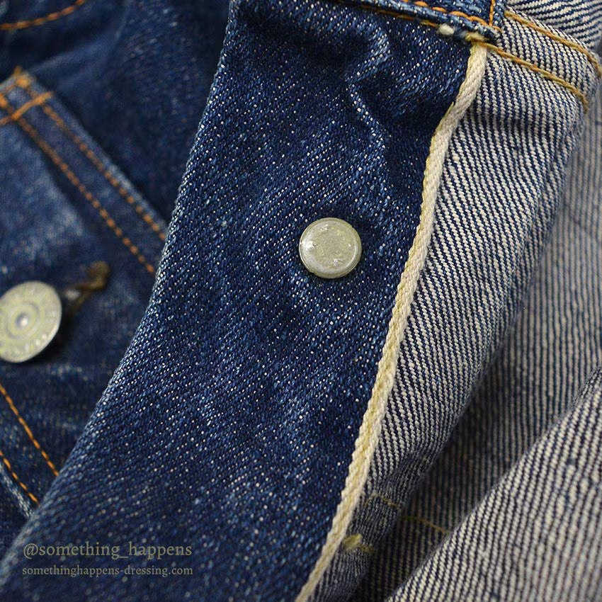 1950's LEVI'S 507BXX DENIM JACKET BOY'S MODEL / LEATHER PATCH ...