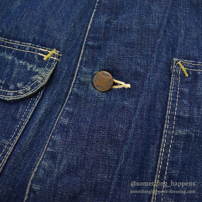 1940's~ UNKNOWN DENIM COVERALL  ...