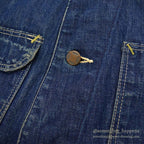 1940's~ UNKNOWN DENIM COVERALL  ...