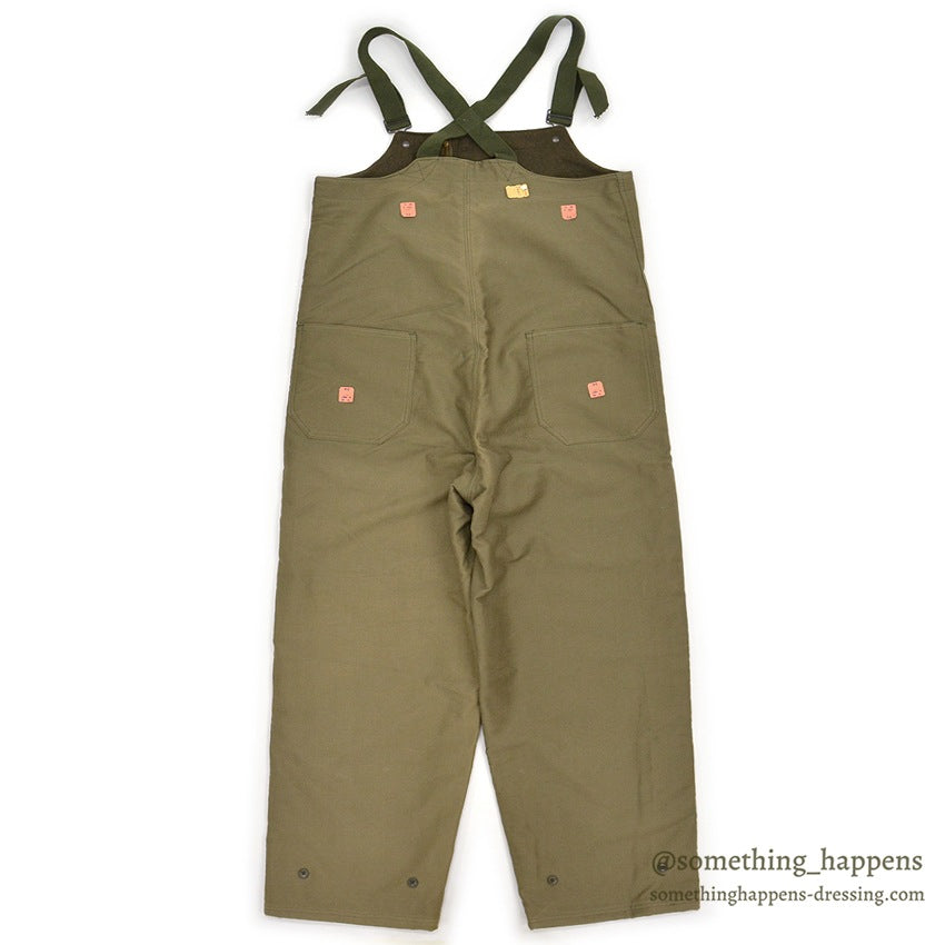 ~1950's DEADSTOCK USNAVY N-1 DECK BIB OVERALL ... SMALL