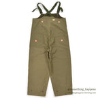 ~1950's DEADSTOCK USNAVY N-1 DECK BIB OVERALL ... SMALL