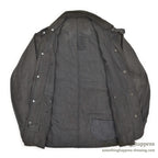 1930's MONTGOMERY WARD SALT AND PEPPER COVERALL / CHIN STRAP & SNAP BUTTON ...