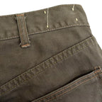 60's Levi's 800D BIG-E Twill Pants... Actual measurements: W35.5 x L31