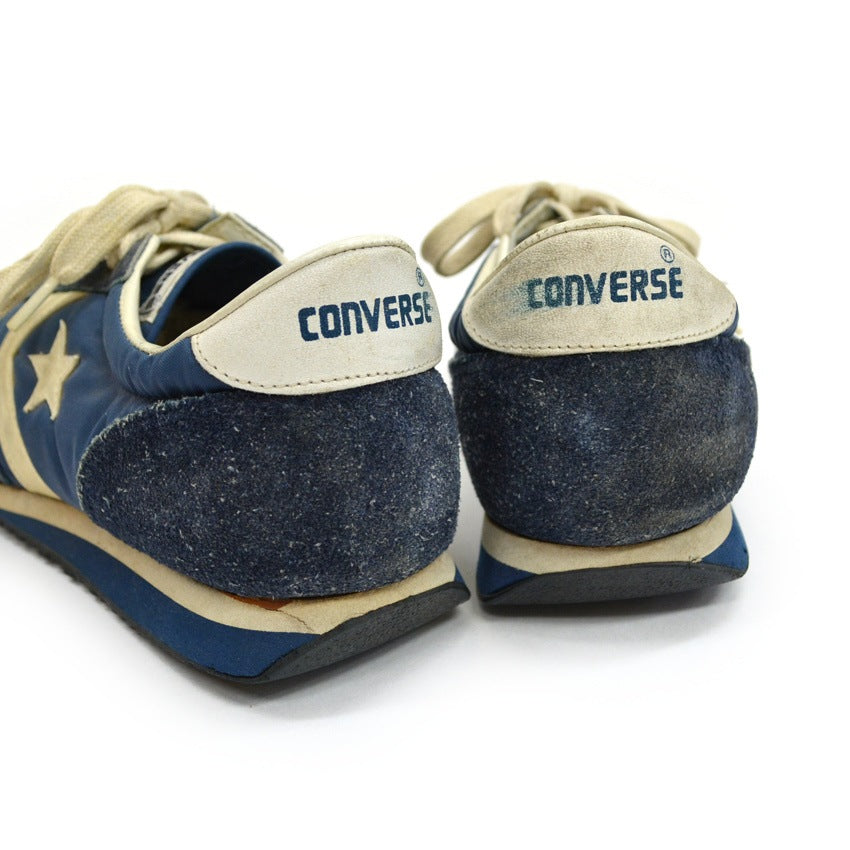 80's CONVERSE Blue × White Running Shoes