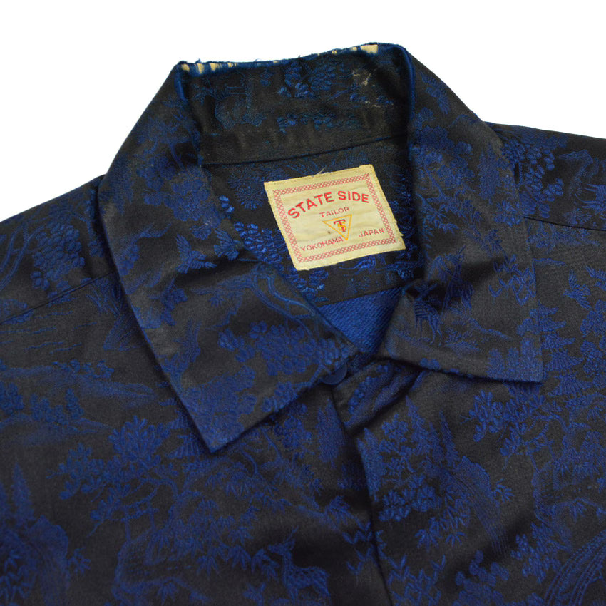 50's STATE SIDE YOKOHAMA JAPAN Souvenir Sukajan Shirt...