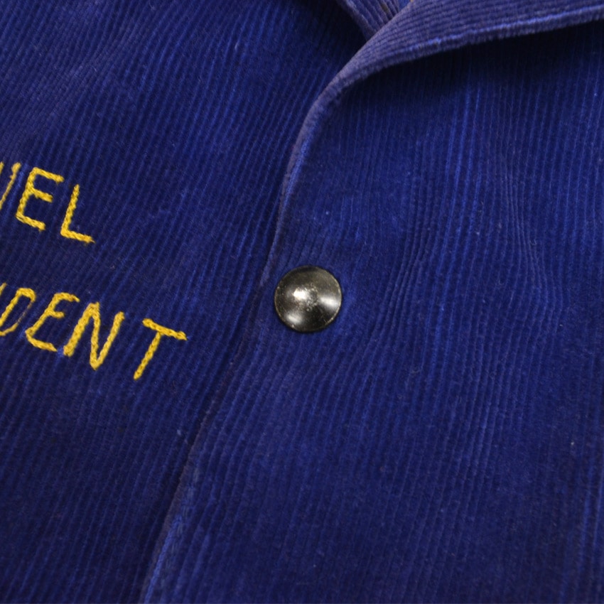 40's FFA embroidery button front jacket, rare... 42