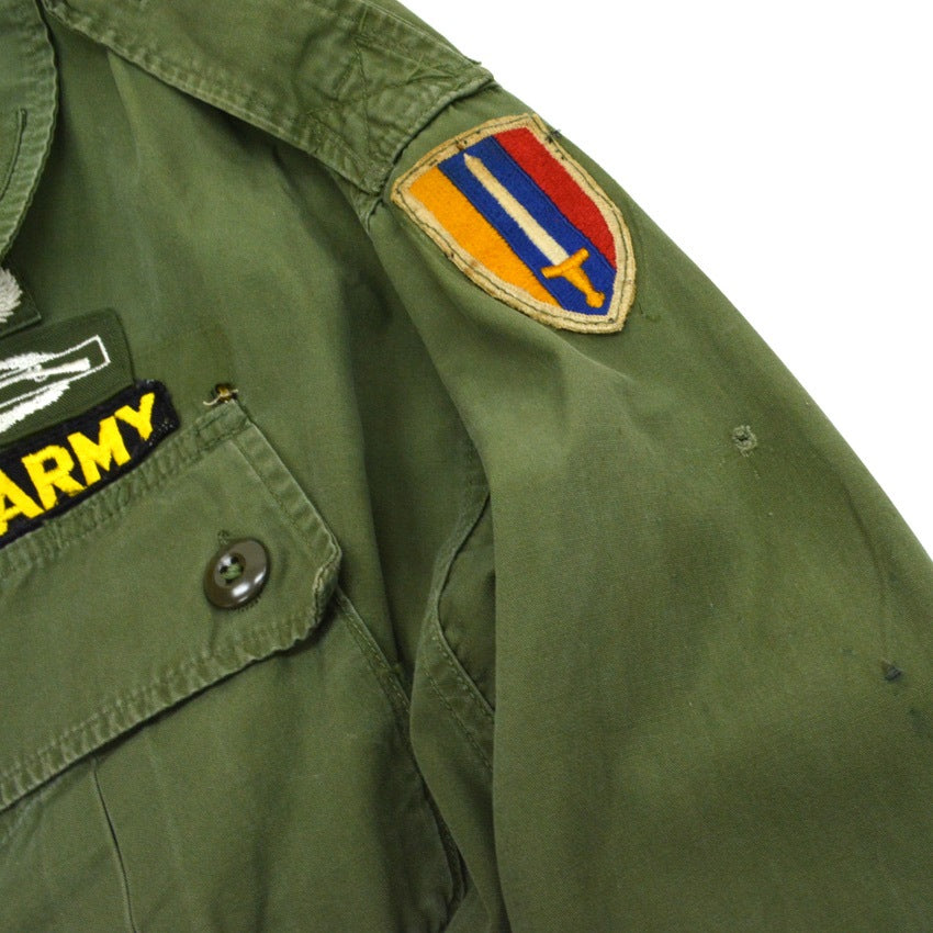 60's US ARMY Jungle Fatigue First Full Patch...