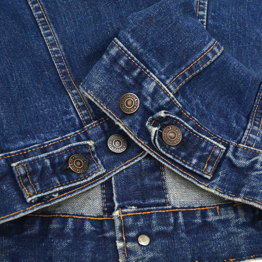 60's Levi's 70505 BIG-E denim jacket...