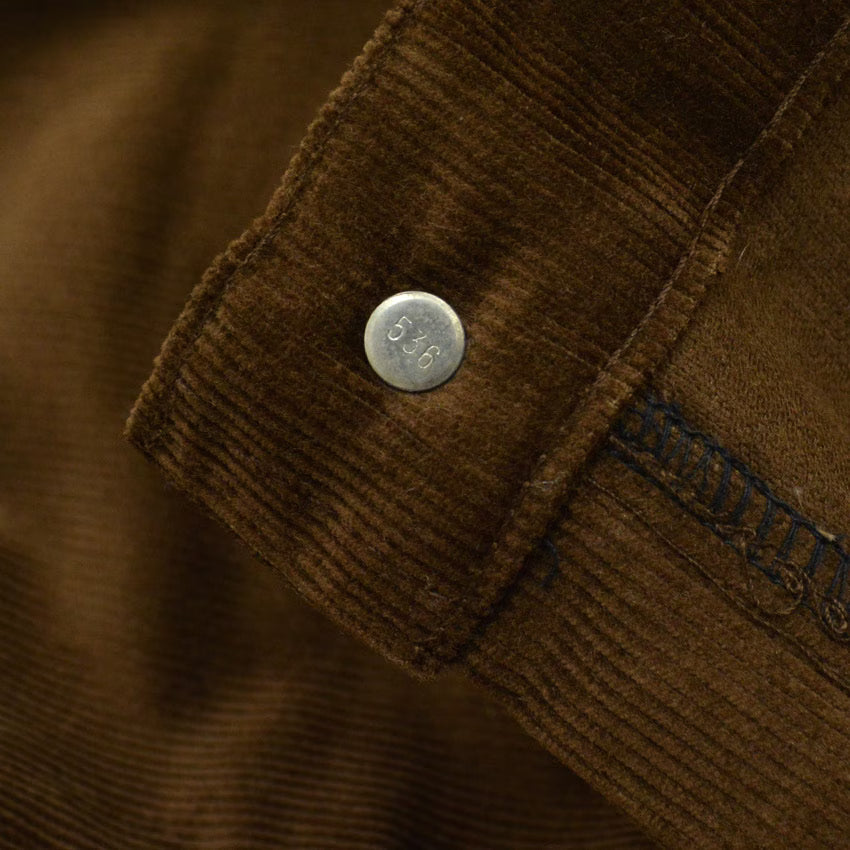 80's Deadstock Levi's 519 Corduroy Pants Brown ... W36×L31