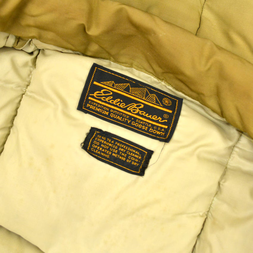 70's Eddie Bauer Black Tag Karakoram Down Jacket with Triangle Logo Engraving...