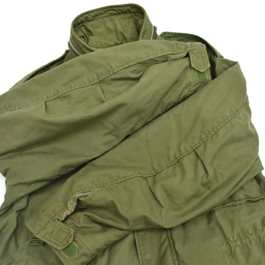 60's US ARMY M-65 2nd Aluminum Zipper... MS