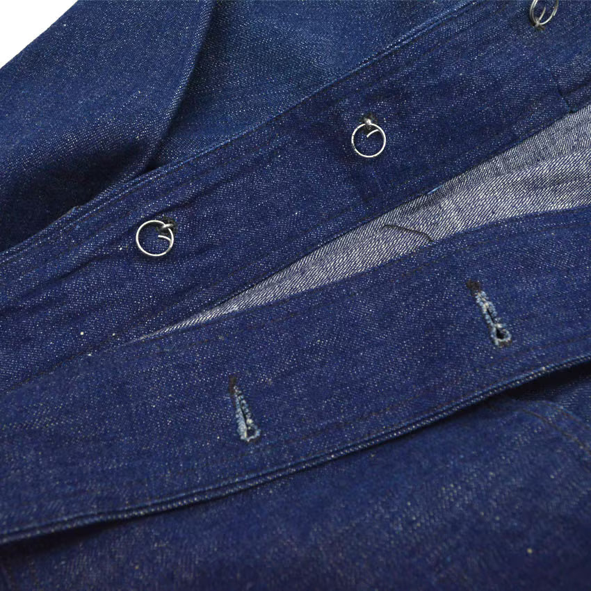 1940s US Navy Shawl Collar Denim Jacket, Mint Condition...