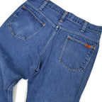 60's~ JC Penney RANCHCRAFT Denim Pants Indigo... W32×L29