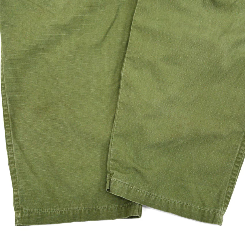 60's US ARMY Jungle Fatigue Pants, 1969 Modified... SMALL