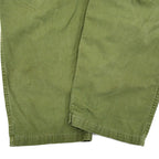 60's US ARMY Jungle Fatigue Pants, 1969 Modified... SMALL