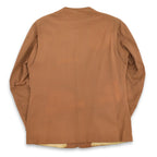 60's david church No Collar Gabardine Shooting Jacket...